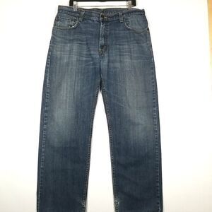 Vintage Levi's 559 Jeans Men's 36 32 Relaxed Stretch Denim 5 Pocket Distressed